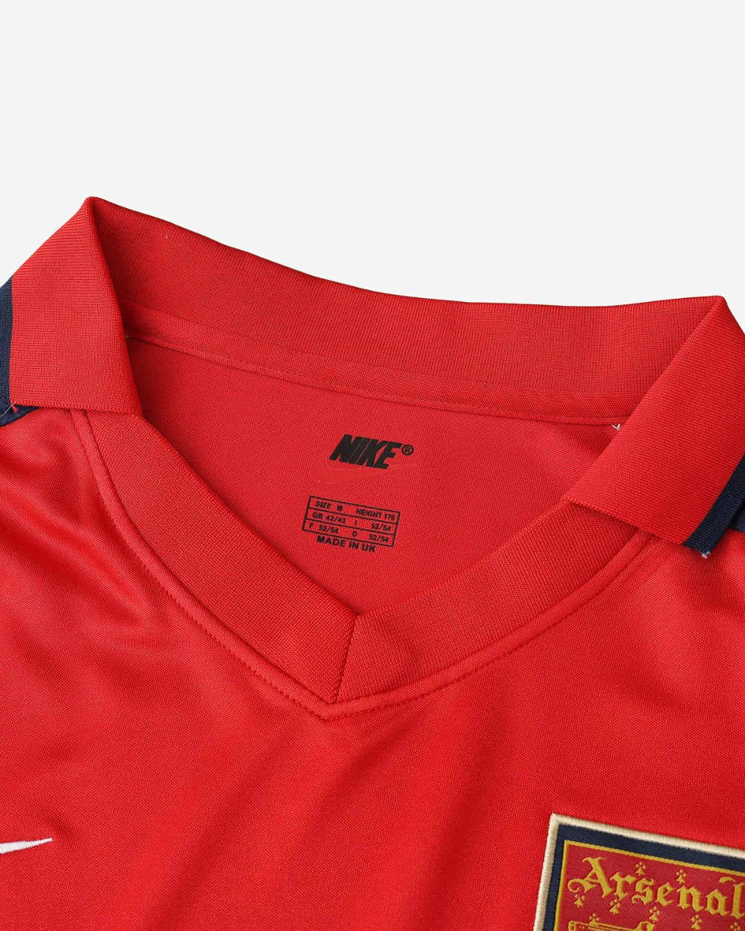 Arsenal 01/02 Retro Home Jersey + Keychain FREE