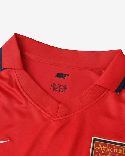 Arsenal 01/02 Retro Home Jersey + Keychain FREE