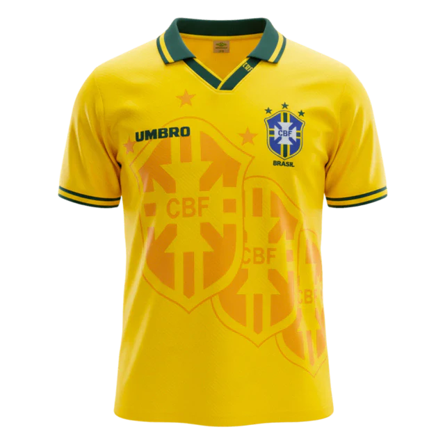 1994 Brazil Retro - Home Jersey