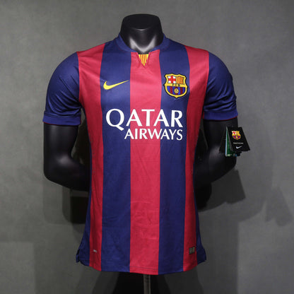 Barcelona Jersey - Home Kit Retro 2014/15 + 3 Gifts 🎁