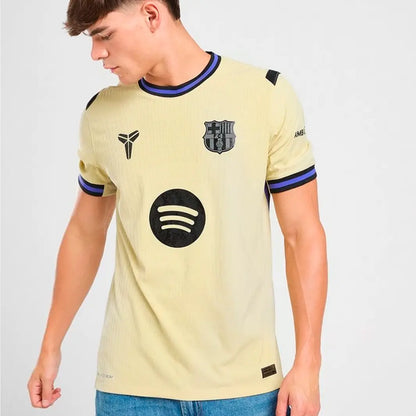 Barcelona x Kobe 2025/26 Away Jersey – Player Version + Patch Champions League