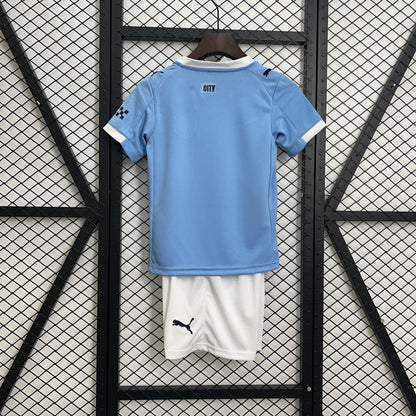 2025/26 Manchester City home Kit Kids