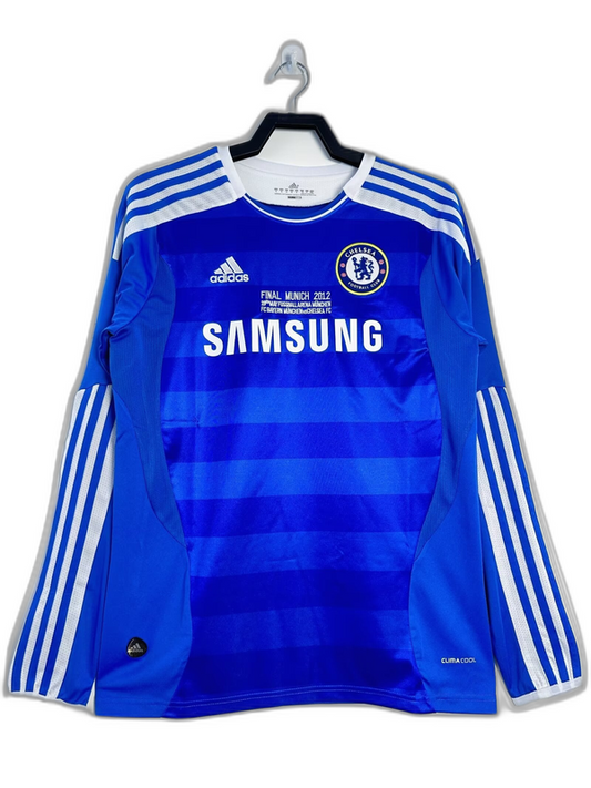 2011/12 Chelsea I Home Jersey - Long Sleeve Retro Version