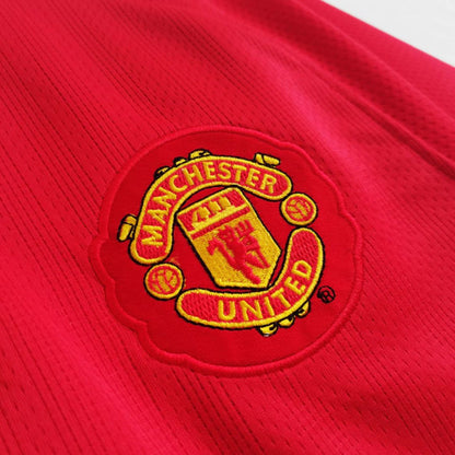 Ronaldo #7 Manchester United Retro Jersey 2007/08 - Long Sleeve