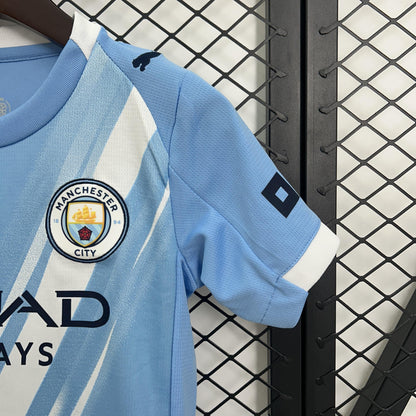 2025/26 Manchester City home Kit Kids