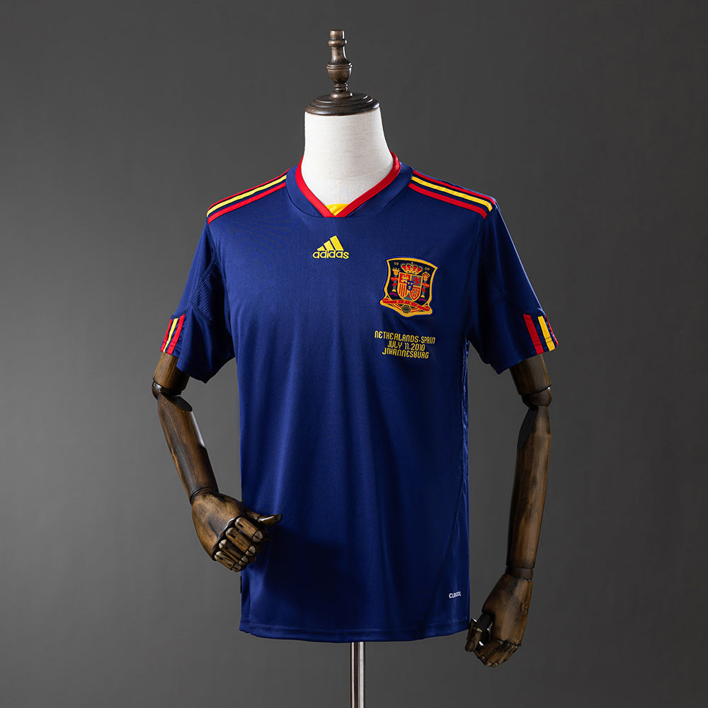 Spain 2010 World Cup Final Retro Jersey