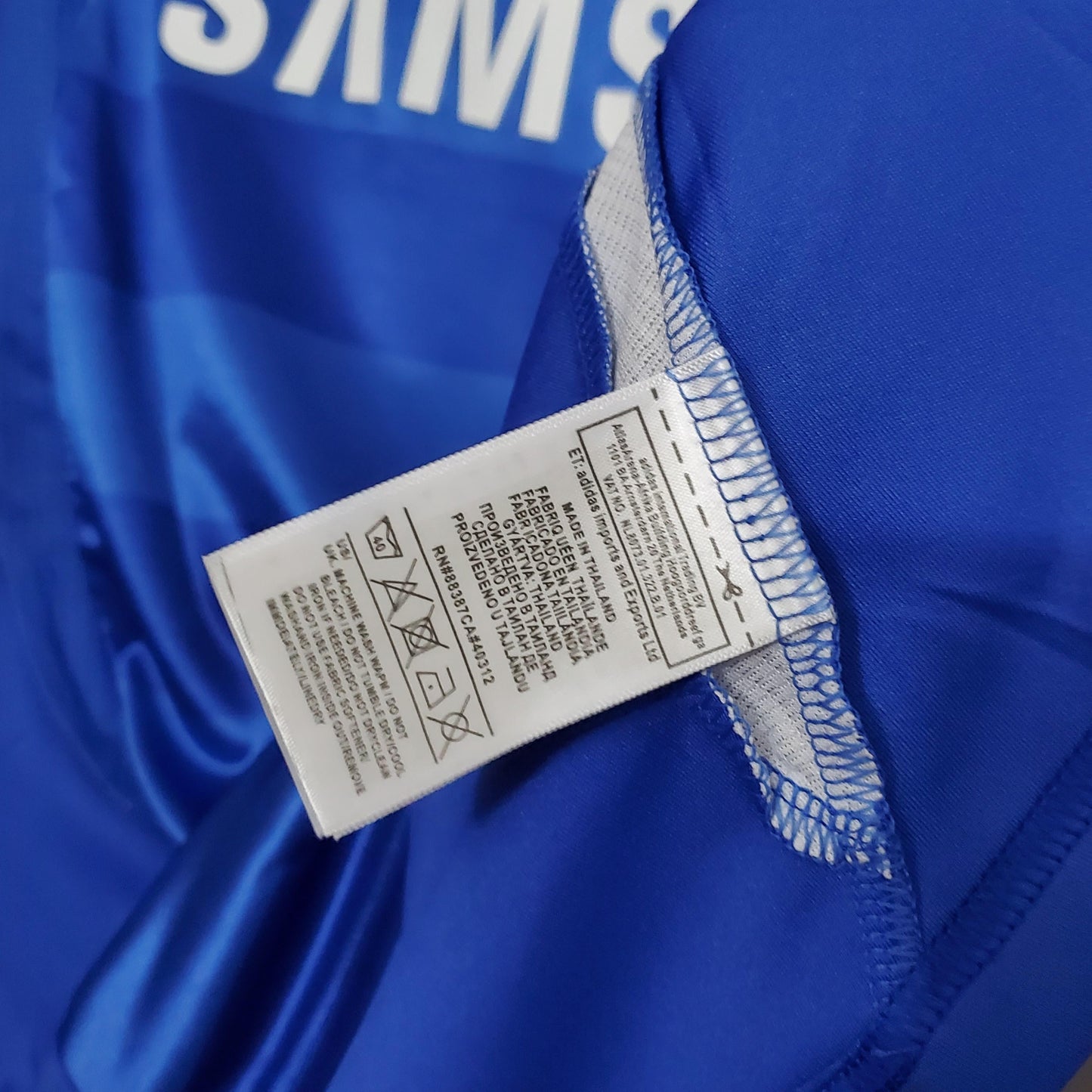 Chelsea Retro Jersey Home 2012 + Patch Champions League