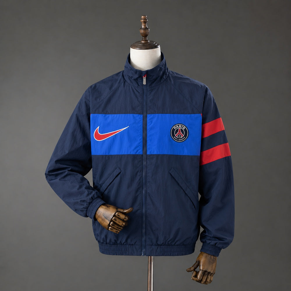 Paris Saint-Germain  96/98 Full-Zip Jacket in Navy Blue
