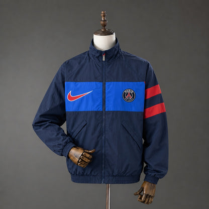 Paris Saint-Germain  96/98 Full-Zip Jacket in Navy Blue