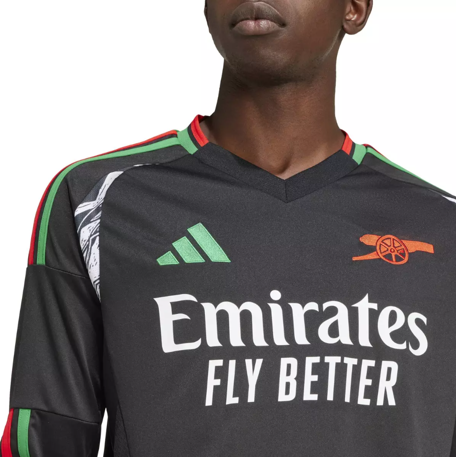 2024/25 Arsenal Away Jersey Long Sleeve