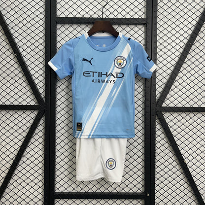 2025/26 Manchester City home Kit Kids