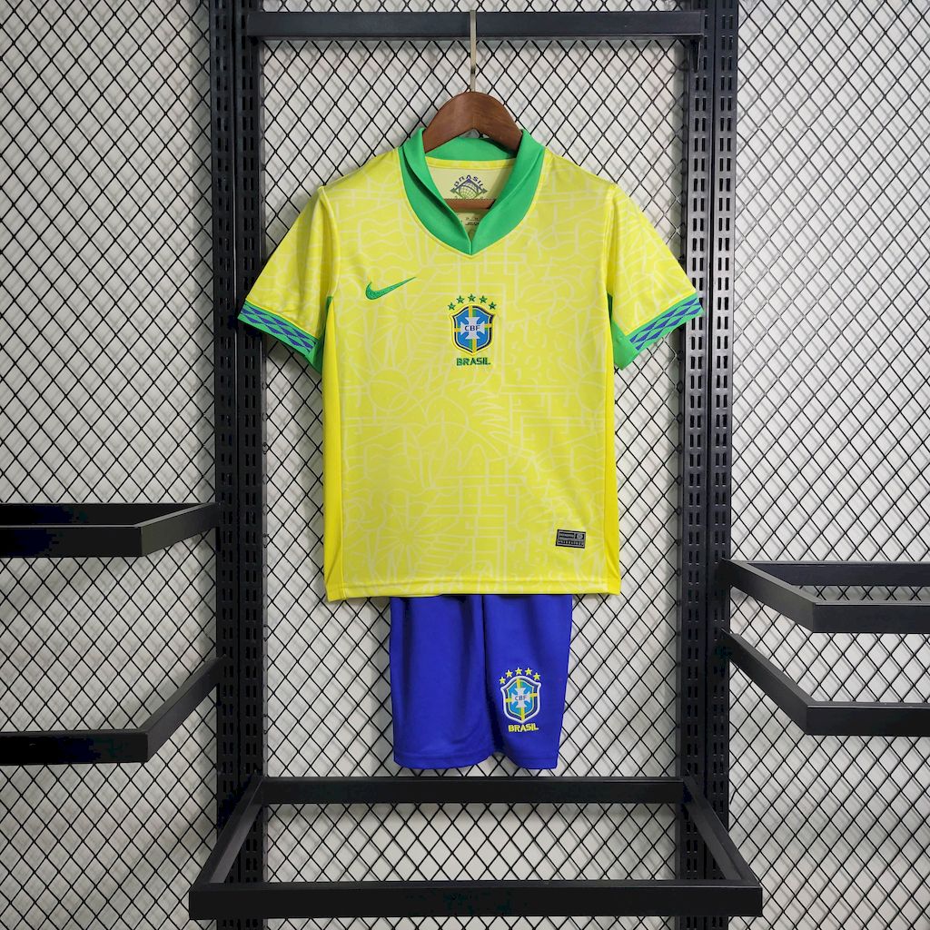 2024/25 Kids Brazil Home Kit