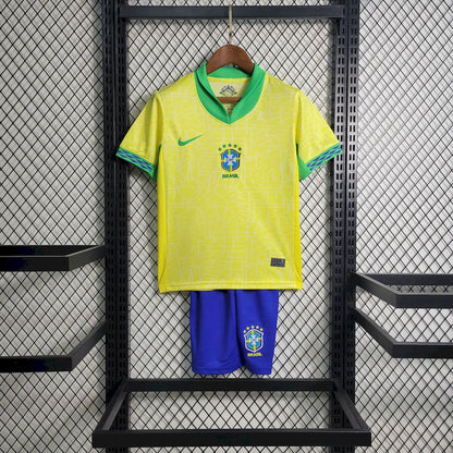 2024/25 Kids Brazil Home Kit