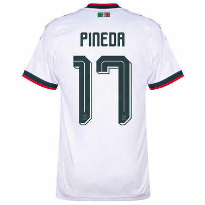 2026 Jersey Mexico World Cup II Away Fan - Pineda #17