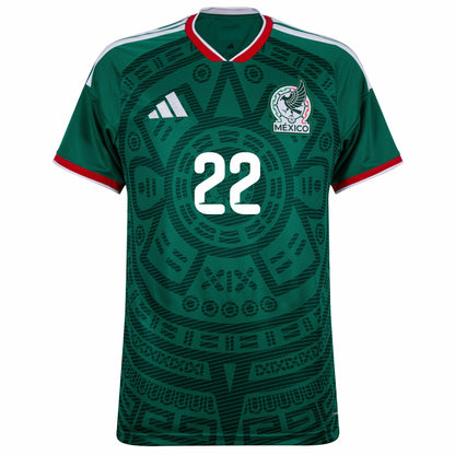 2026 Jersey Mexico World Cup I Home Fan - H. Lozano #22