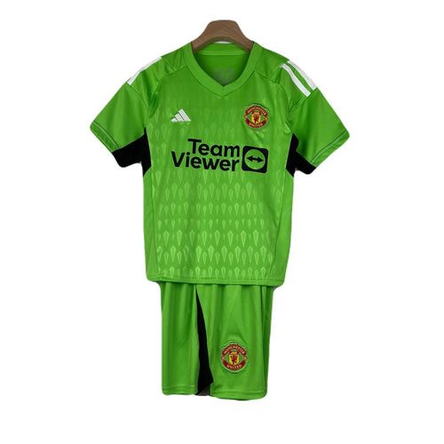 2023/24 MANCHESTER UNITED Goalkeeper I Kids Kit