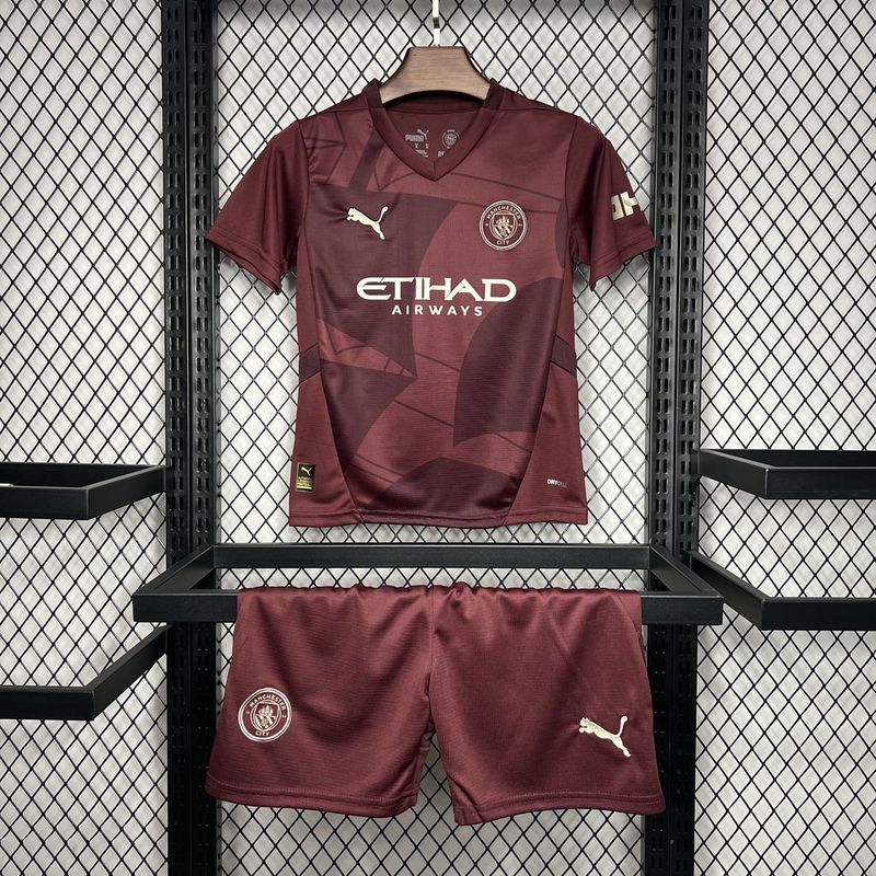 2024/25 Kit Kids Manchester City Third Jersey