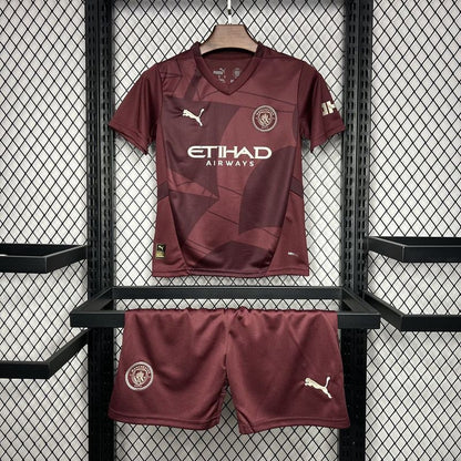 2024/25 Kit Kids Manchester City Third Jersey