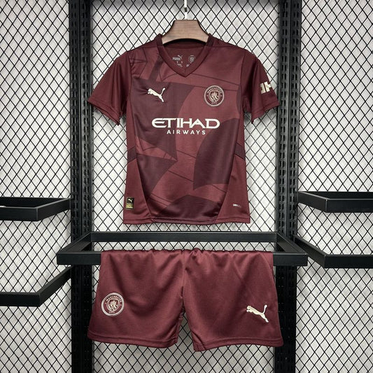 2024/25 Kit Kids Manchester City Third Jersey