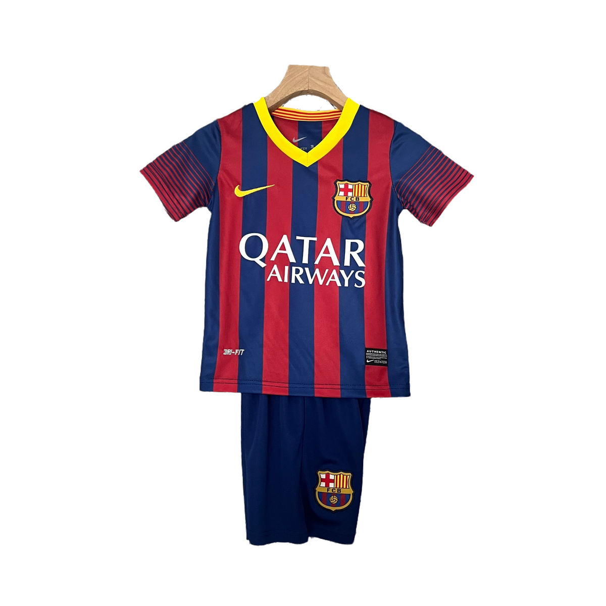 2013/14 Jersey BARCELONA I Kids Kit (Retro)