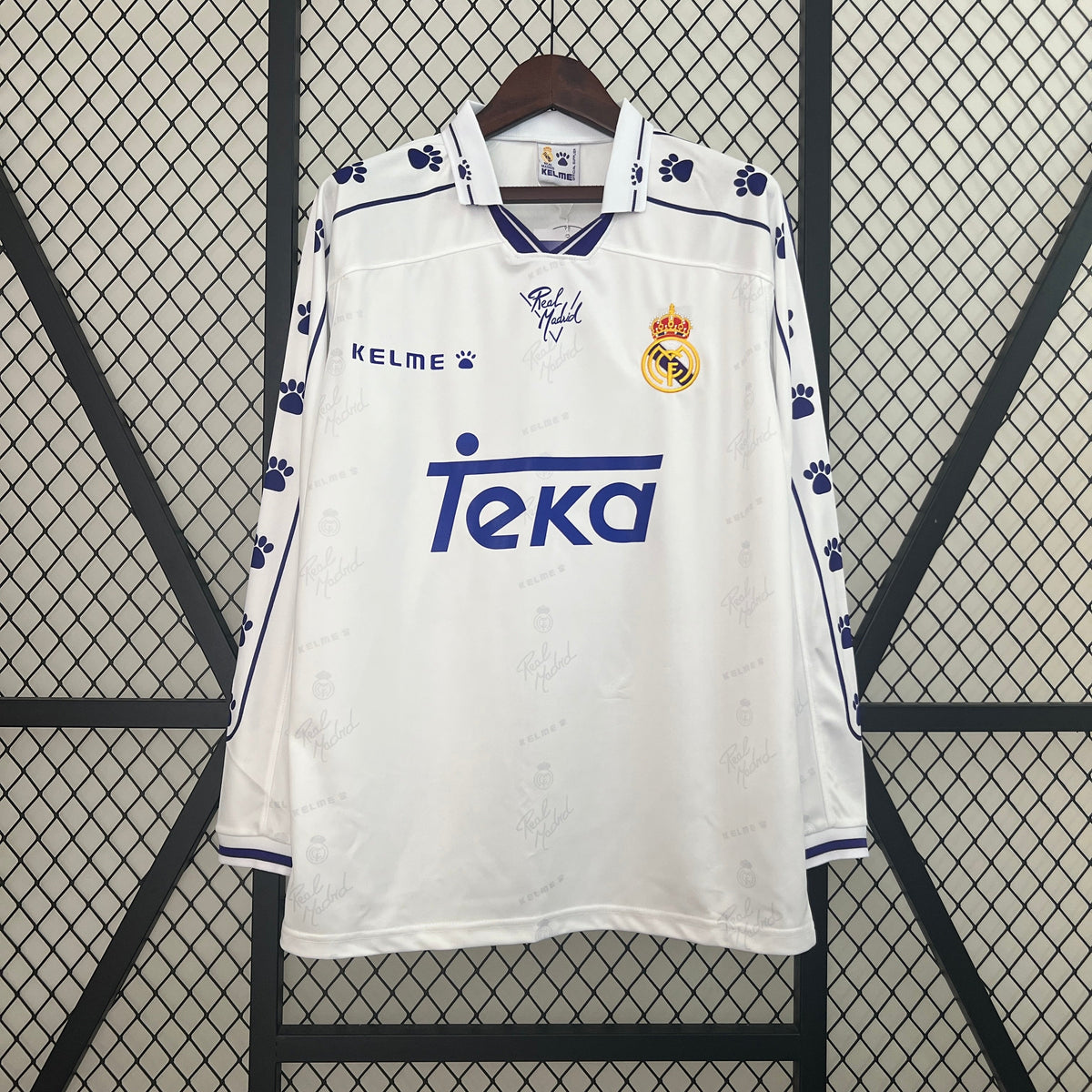 1994/96 Jersey REAL MADRID I MEN'S (Retro) LONG SLEEVE