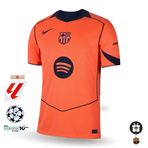 Barcelona Third Jersey 2025/26 + Keychain FREE