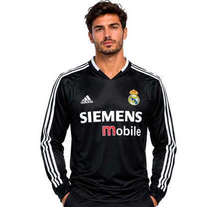 Real Madrid 04/05 third Away Long Sleeve Retro Jersey