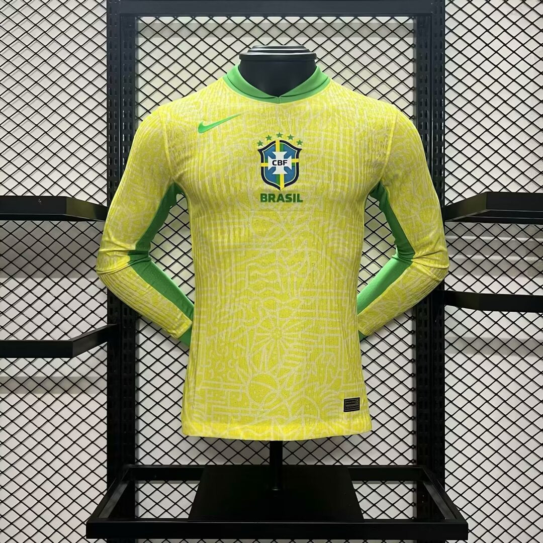 BRAZIL COPA AMÉRICA I 2024 MAN (PLAYER VERSION) LONG SLEEVE