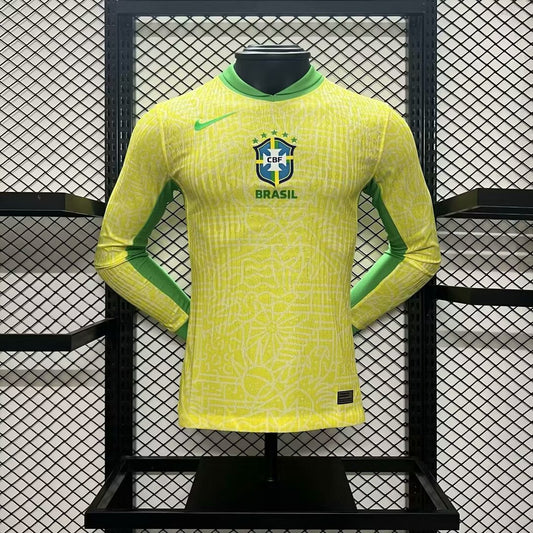 BRAZIL COPA AMÉRICA I 2024 MAN (PLAYER VERSION) LONG SLEEVE