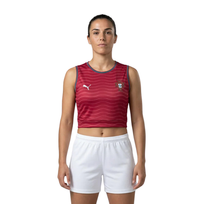 2026 Portugal Home Women's Vest Cropped