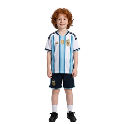 2026 Argentina World Cup I Home - Kit Kids