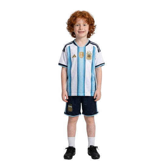 2026 Argentina World Cup I Home - Kit Kids