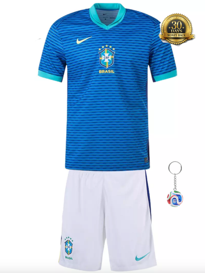 2024/25 Kids Brazil Away Kit