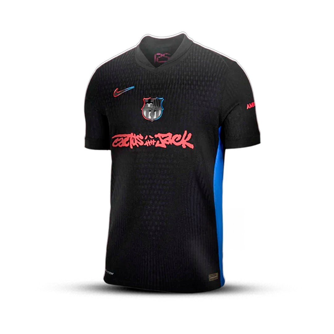 Barcelona Jersey - Away Kit Men's + Travis Scott