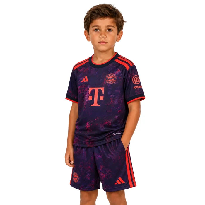BAYERN MUNICH 26/27 THIRD KIDS KIT