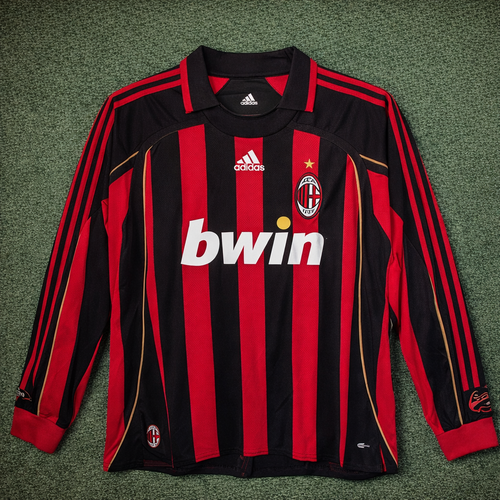 2006/07 Jersey AC Milan Home Retro Long Sleeve