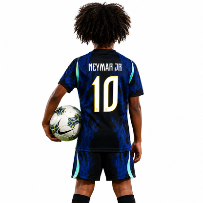 2026 Brazil World Cup II Away - Kids Kit #NEYMAR JR - 10