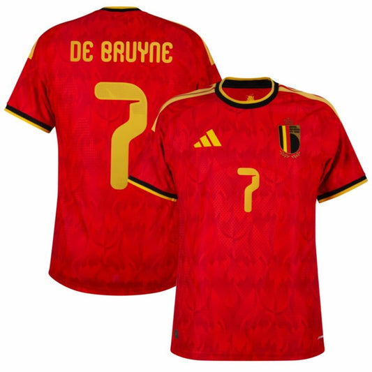 2026 Jersey Belgium World Cup I Home Fan - De Bruyne #7