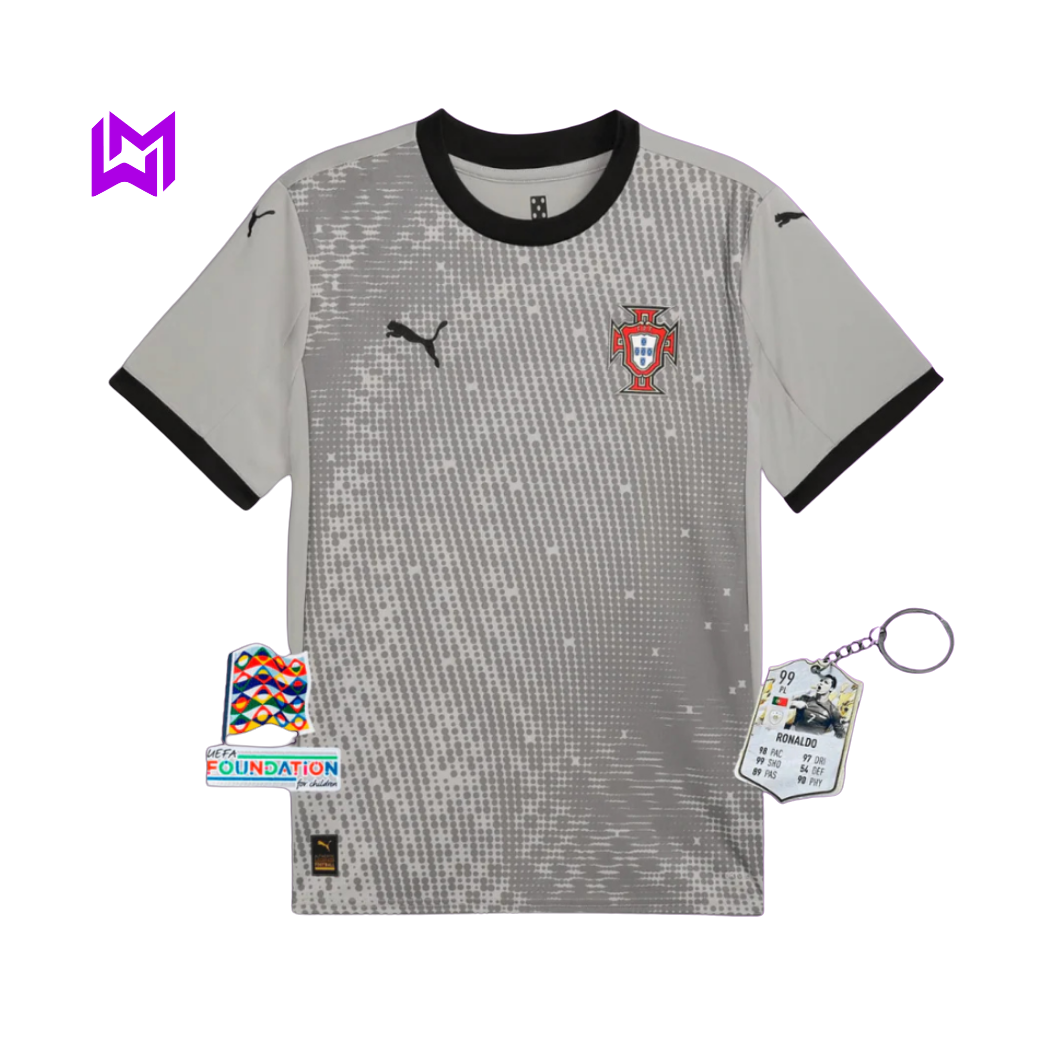Portugal Grey Goalkeeper Jersey 2025/26 PUMA - NEW RELEASE! 🇵🇹