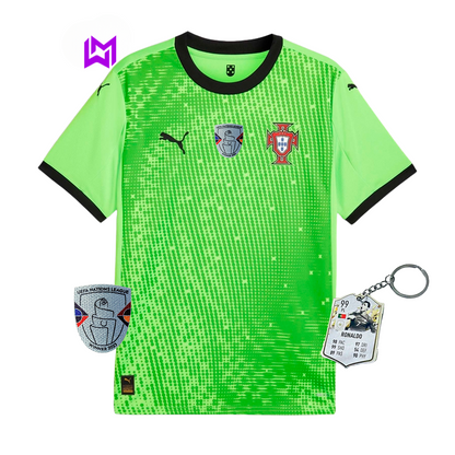 Portugal Green Goalkeeper Jersey 2025/26 PUMA - NEW RELEASE! 🇵🇹