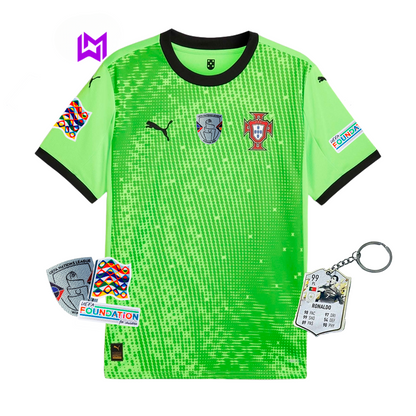 Portugal Green Goalkeeper Jersey 2025/26 PUMA - NEW RELEASE! 🇵🇹