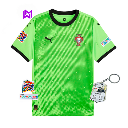 Portugal Green Goalkeeper Jersey 2025/26 PUMA - NEW RELEASE! 🇵🇹