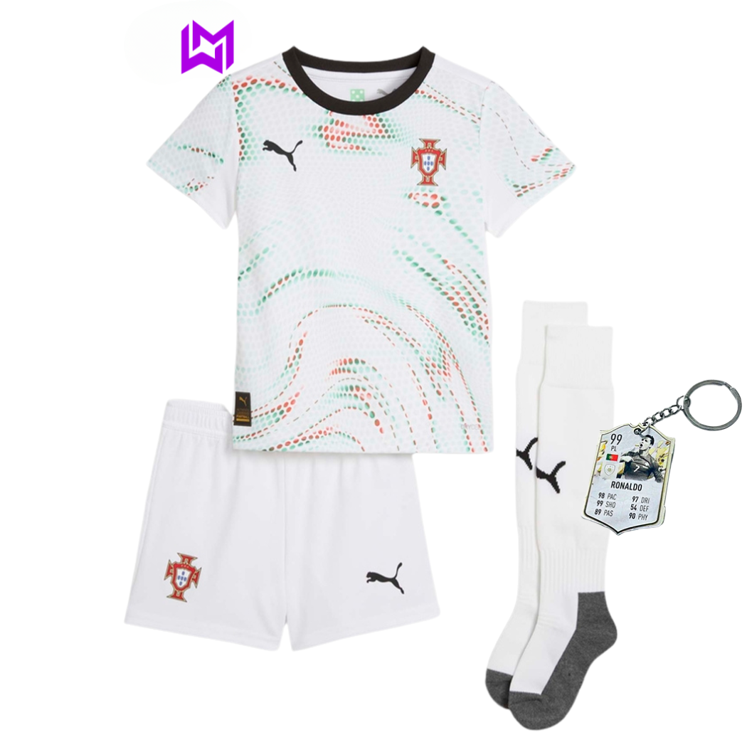 Portugal Kids Away Kit 2025/26 - NEW RELEASE! 🇵🇹