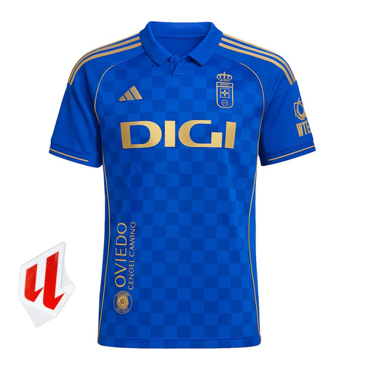 Jersey Real Oviedo - Home Kit 25/26 Men'S