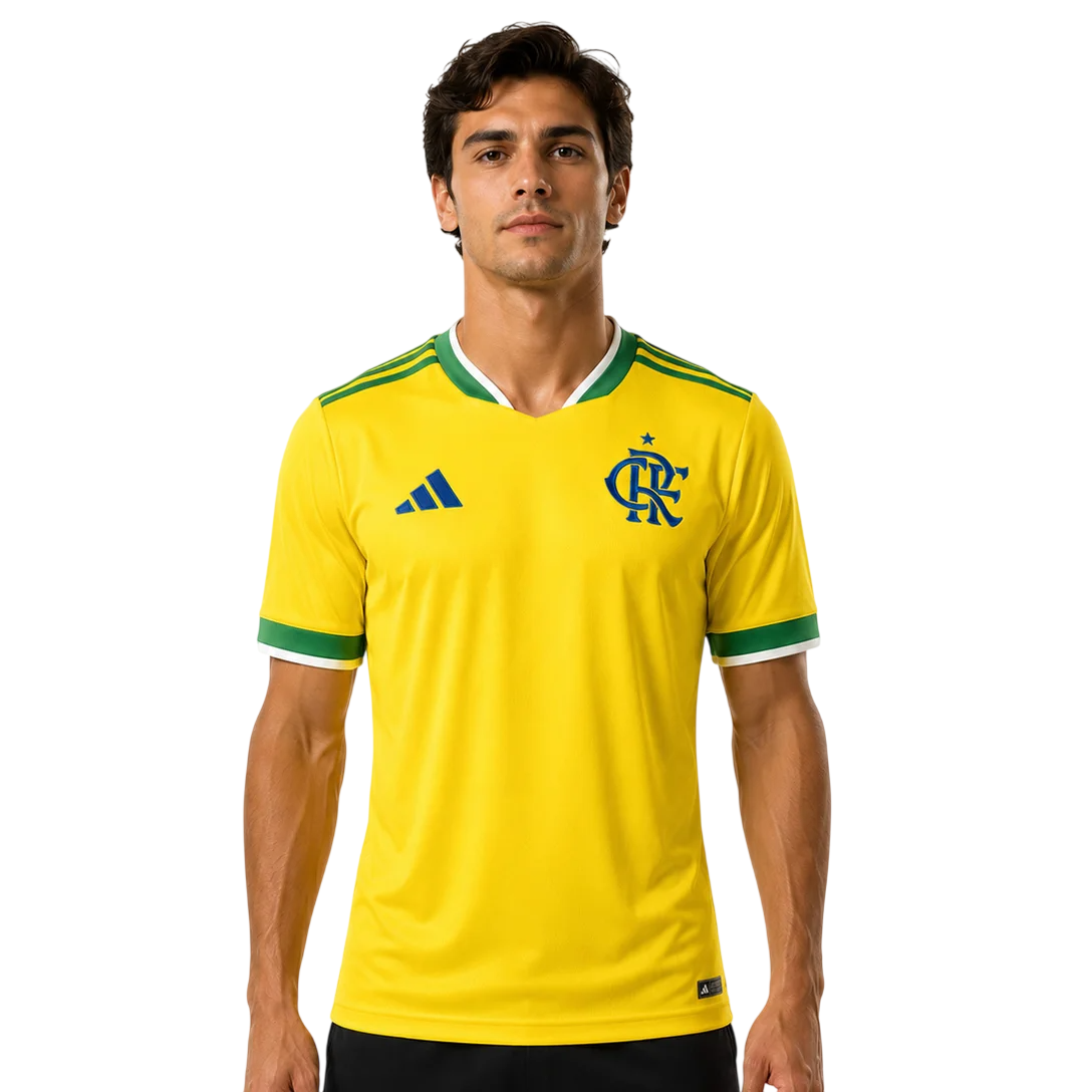 2026/27 Jersey Flamengo World Cup Fan - Yellow Green