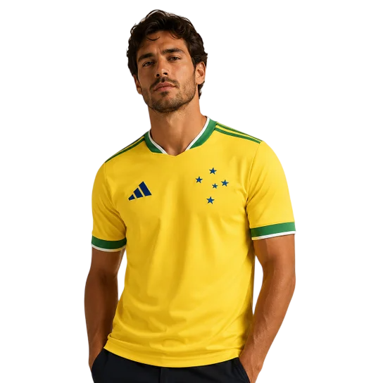2026/27 Jersey Cruzeiro World Cup Fan - Yellow Green