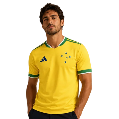 2026/27 Jersey Cruzeiro World Cup Fan - Yellow Green