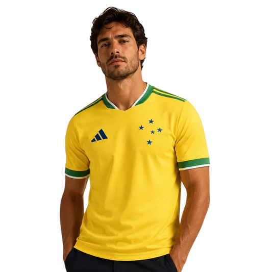 2026/27 Jersey Cruzeiro World Cup Fan - Yellow Green