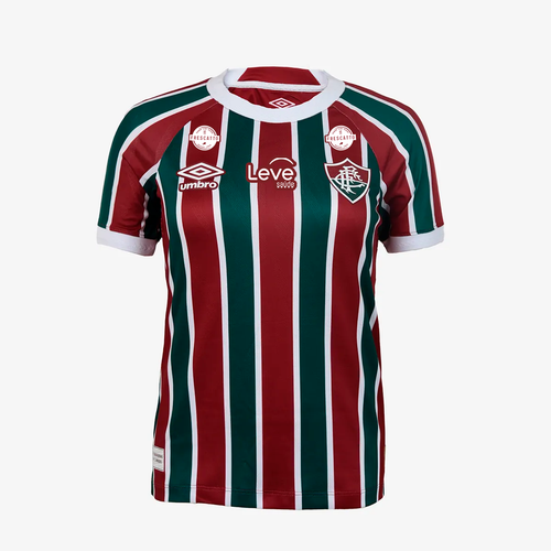 2025/26 Jersey Woman Fluminense I Fan With Sponsors