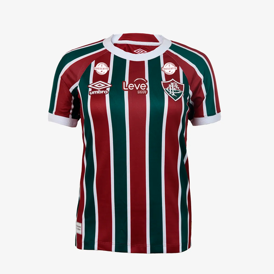 2025/26 Jersey Woman Fluminense I Fan With Sponsors